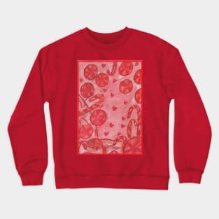 Abstract Candies Crewneck Sweatshirt